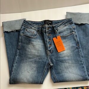 NWT! Risen Women’s Blue Denim Jeans Sz 7/28